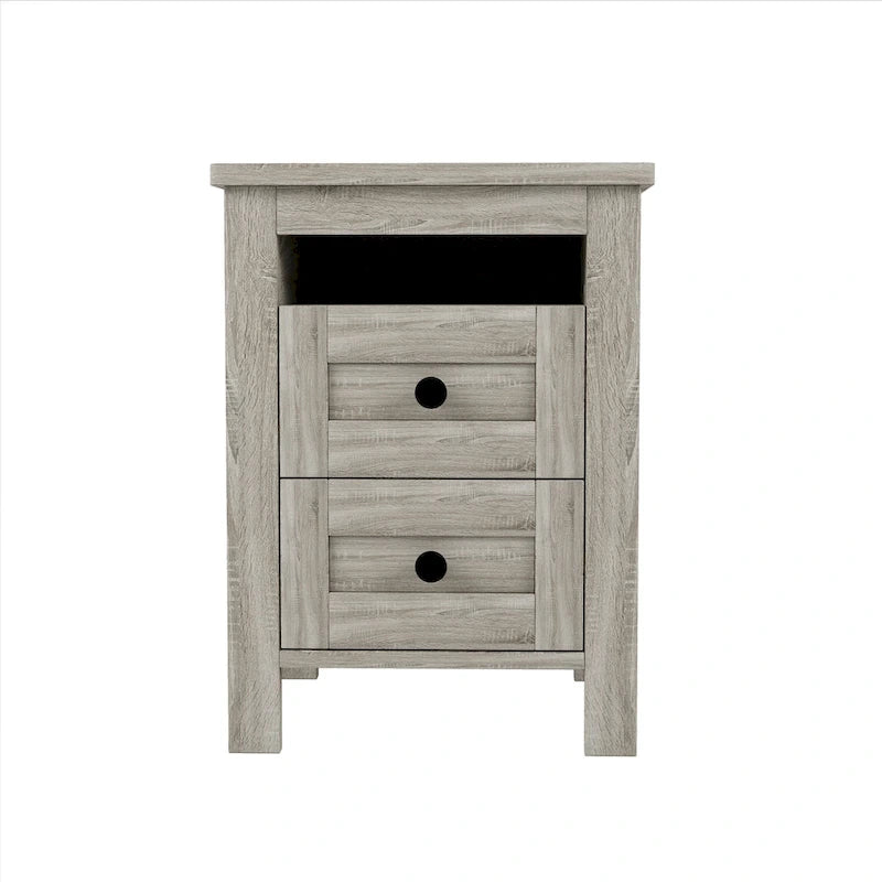 Ensembles de chambre complète 3 pièces avec table de chevet et commode