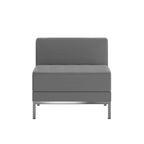 Fauteuil central contemporain en LeatherSoft – 71,1 cm (L) x 73 cm (P) x 69,2 cm (H)