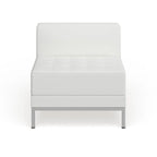 Fauteuil central contemporain en LeatherSoft – 71,1 cm (L) x 73 cm (P) x 69,2 cm (H)
