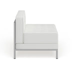 Fauteuil central contemporain en LeatherSoft – 71,1 cm (L) x 73 cm (P) x 69,2 cm (H)