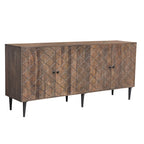 Buffet à 4 portes Caden Wave en bois