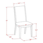 Ensemble de salle à manger 9 pièces - Table ovale et 8 chaises en tissu Shitake Lin, Blanc Lin