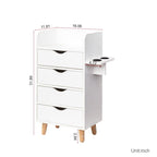 Meuble de Rangement de Salon à 4 Niveaux