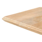 Table à manger Willow à double piédestal en bois massif