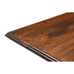 Table à manger Willow à double piédestal en bois massif